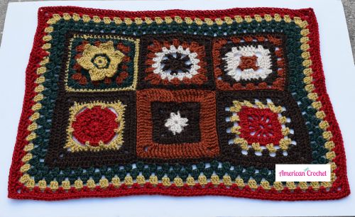 CWU & AC Mystery Blanket CAL | American Crochet @americancrochet.com