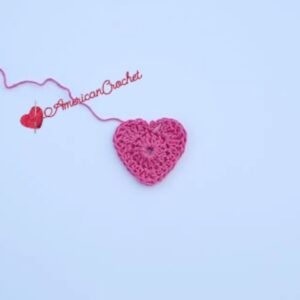 Creamy Truffle Heart Coaster | Crochet Pattern | American Crochet @americancrochet.com #crochetpattern