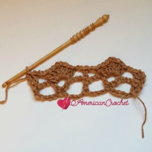 Delicato | Special Crochet Stitch | American Crochet @americancrochet.com #SpecialCrochetStitch