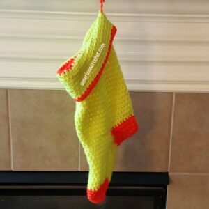 Simply Christmas Stocking | Crochet Pattern | American Crochet @americancrochet.com #crochetpattern