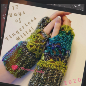 17 Days of Fingerless Mitts Club | American Crochet @americancrochet.com