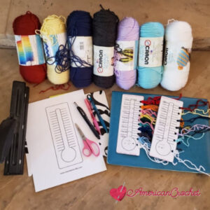 Temperature Color Swatch | American Crochet @americancrochet.com