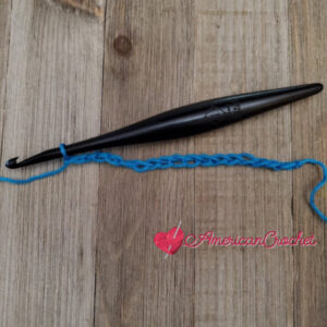 Half Double Crochet Between Stitches | American Crochet @americancrochet