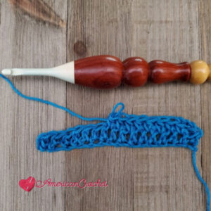 Half Double Crochet Between Stitches | American Crochet @americancrochet
