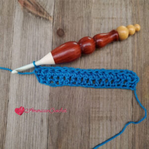 Half Double Crochet Between Stitches | American Crochet @americancrochet