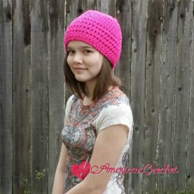 Hot Heads Beanie Free Crochet Hat Pattern