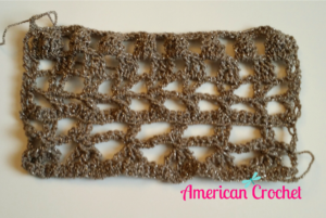 Mystery Scarf CAL Section 2 | Free Crochet Pattern | American Crochet @americancrochet.com #freecrochetpattern