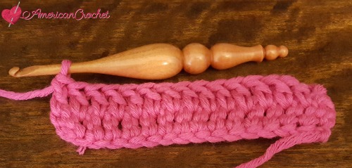 Double Crochet Between Stitches Double Crochet Between Stitches