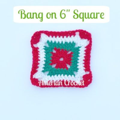 Tulum Texture 6-inch Square Crochet Pattern