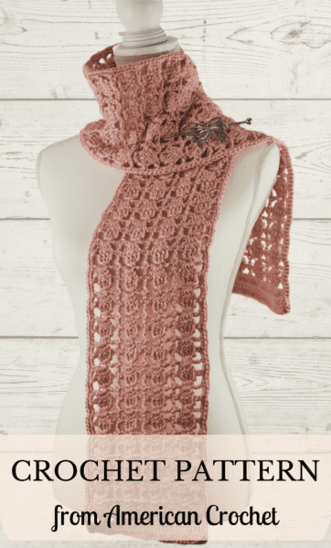 Duet Scarf | Crochet Pattern | American Crochet @americancrochet.com
