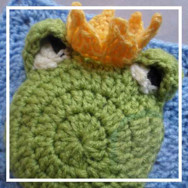 The Frog Prince | Crochet Pattern | American Crochet @americancrochet.com @creativecrochetworkshop.com