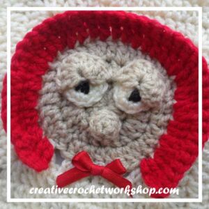 Little Red Riding Hood | Free Crochet Pattern | American Crochet @americancrochet.com @creativecrochetworkshop.com #freecrochetpattern #contributorpost