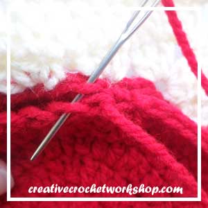 The Bad Apple | Free Crochet Pattern | American Crochet @americancrochet.com @creativecrochetworkshop.com #freecrochetpattern #crochetalong