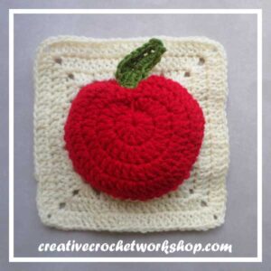 The Bad Apple The Bad Apple | Free Crochet Pattern | American Crochet @americancrochet.com @creativecrochetworkshop.com #freecrochetpattern #crochetalong