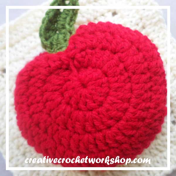 The Bad Apple The Bad Apple | Free Crochet Pattern | American Crochet @americancrochet.com @creativecrochetworkshop.com #freecrochetpattern #crochetalong