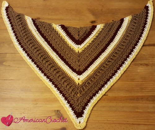 Fall Shawl CAL Part 3 | Free Crochet Pattern | American Crochet #freecrochetalong
