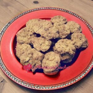 Chocolate Chip Cookie Potholder | Free Crochet Pattern | American Crochet @americancrochet #freecrochetpattern