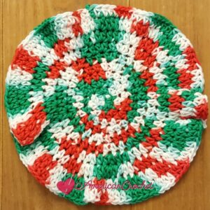 Christmas Ornament Hotpad | Crochet Pattern | American Crochet @americancrochet.com #crochetpattern