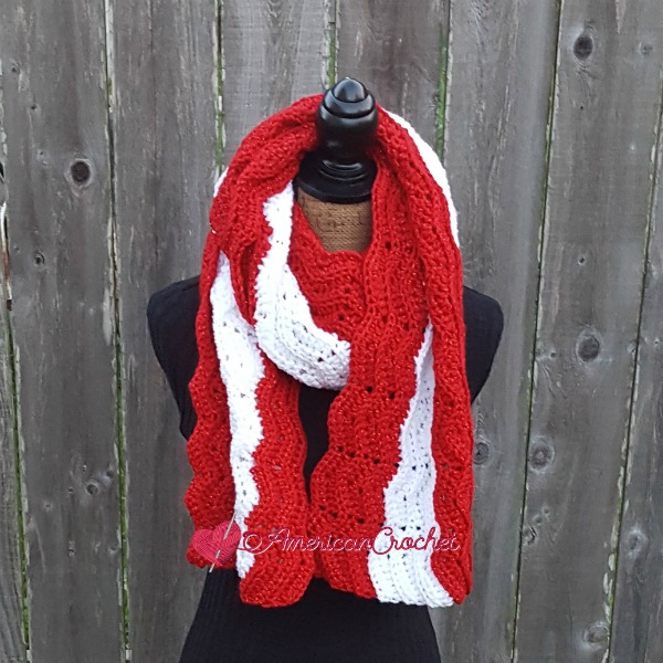 Peppermint Wrap | Crochet Pattern | American Crochet @americancrochet.com #crochetpattern