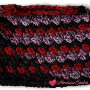 Everyday Kisses Messy Bun Hat | Free Crochet Pattern | American Crochet @americancrochet.com #freecrochetpattern