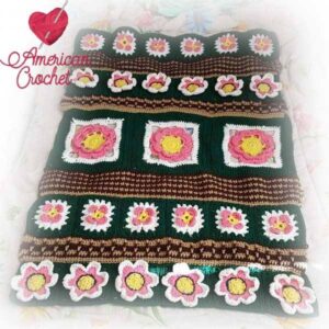 Fields Of Flowers Afghan 2017