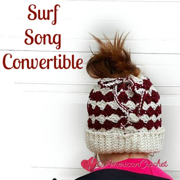 Surf Song Convertible | Crochet Pattern | American Crochet @americancrochet.com