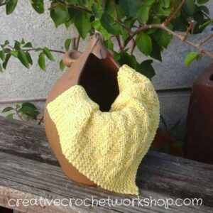 Basket Weave Dishcloth Basket Weave Dishcloth