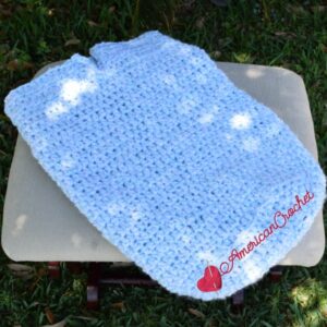 Baby Summer Cocoon Set | Free Crochet Pattern | American Crochet @americancrochet.com #freecrochetpattern