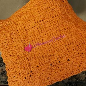 Basket Weave Dishcloth | Free Crochet Pattern | American Crochet @americancrochet.com #freecrochetpattern