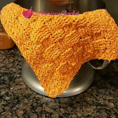 Basket Weave Dishcloth