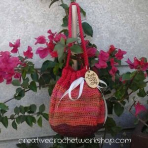 Orangewood Anywhere Bag | Free Crochet Pattern | Creative Crochet Workshop @creativecrochetoworkshop.com @americancrochet.com #freecrochetpattern