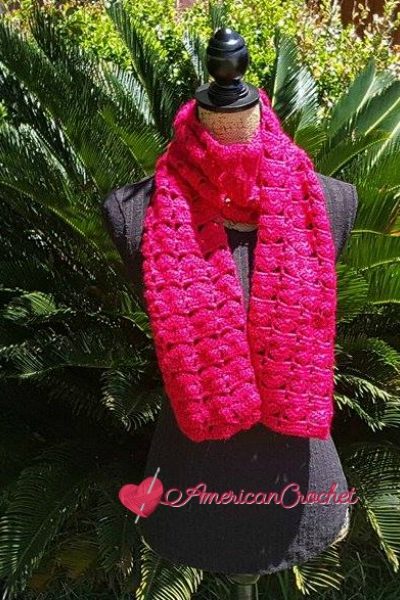 Bungalow Scarf free crochet pattern