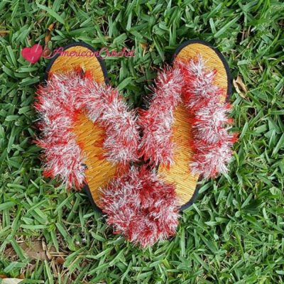Funky Sandals | Upcycle Old Flip Flops | {Free Crochet Pattern}