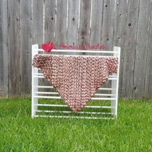 Soft Cherry Steps Baby Blanket | Crochet Pattern | American Crochet @americancrochet.com #crochetpatterns