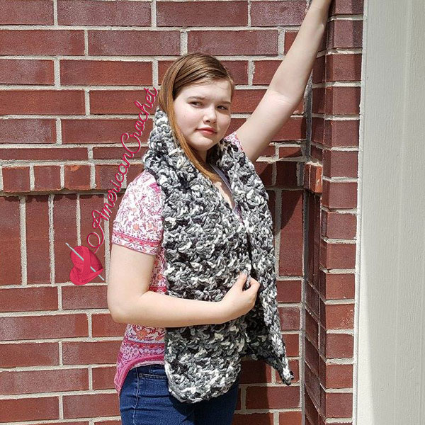 Stormy Cowl Quick and Easy Chunky Cowl Free Crochet Pattern