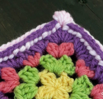 Groovy Cluster Granny Square