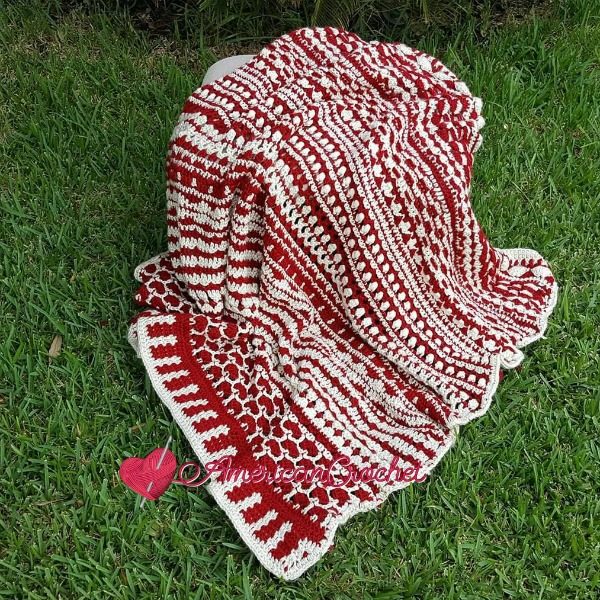 Wonder Crochet Blanket | Crochet Pattern | American Crochet @americancrochet.com 