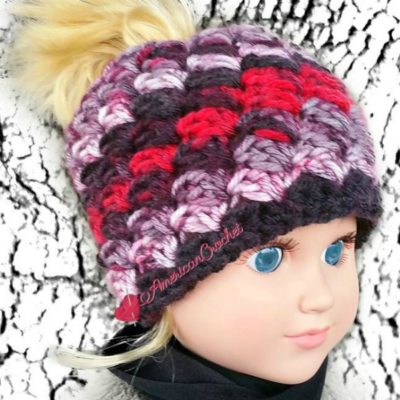 My Dolly Everyday Kisses Messy Bun Hat