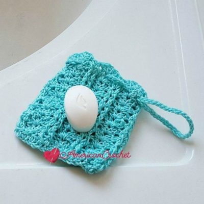 Vintage Lace Shells Soap Cozy