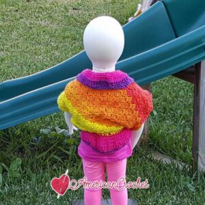 Cheyenne Shrug | Free Crochet Pattern | American Crochet @americancrochet.com #freecrochetpattern