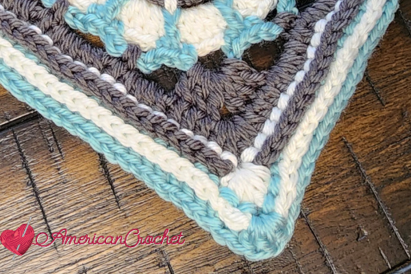 Tiffany Circle in A Square | Crochet Pattern | American Crochet @americancrochet