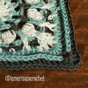 Audrey Circle in A Square | American Crochet @americancrochet.com
