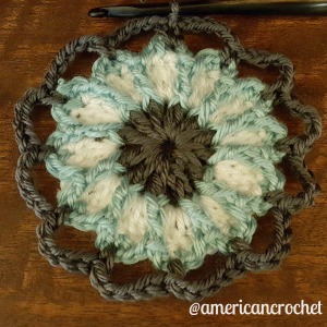 Maggie Circle in A Square | American Crochet @americancrochet.com 
