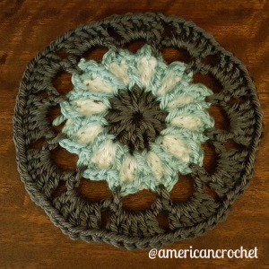 Maggie Circle in A Square | American Crochet @americancrochet.com 