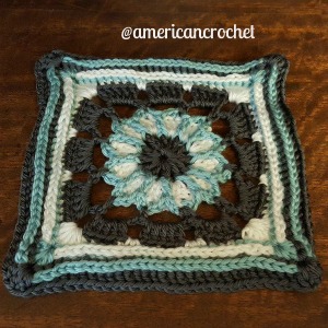 Maggie Circle in A Square | American Crochet @americancrochet.com 