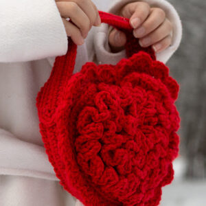 Sweetheart Crochet Clutch