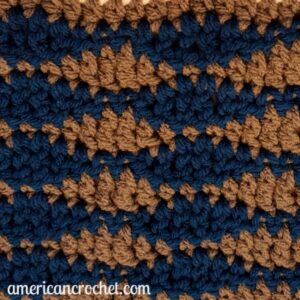 Ocean Medley Blanket Part Two | Crochet Pattern | American Crochet @americancrochet.com