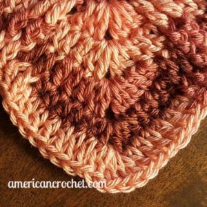 Rosewood Baby Blanket Part One | Crochet Pattern | American Crochet @americancrochet.com #crochetpattern #crochetalong