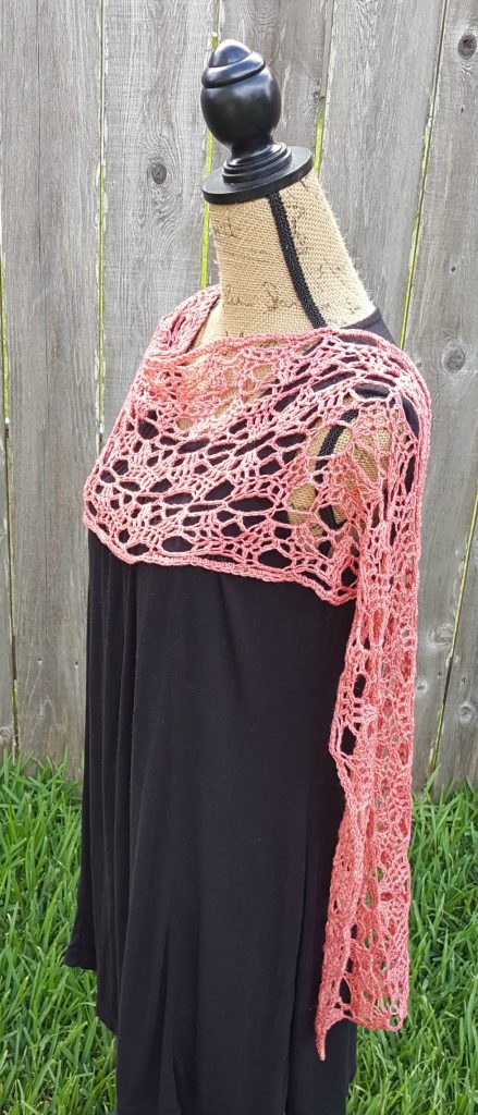Amber Rose Wrap | Crochet Pattern | American Crochet @americancrochet.com