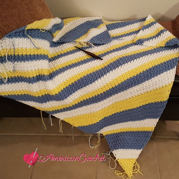 Special Memories Blanket Part Four | American Crochet @americancrochet.com #americancrochet #crochetalong